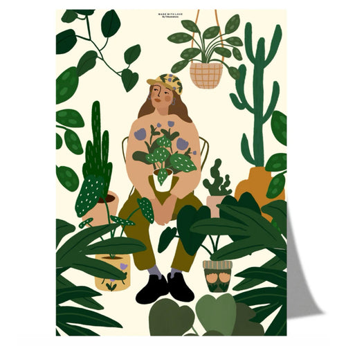 A4 Print - Between the Plants