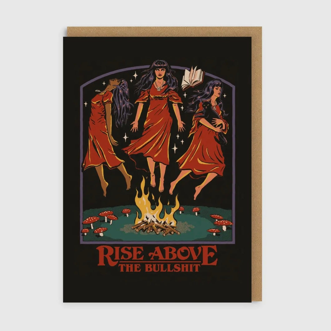 Grußkarte - Rise Above