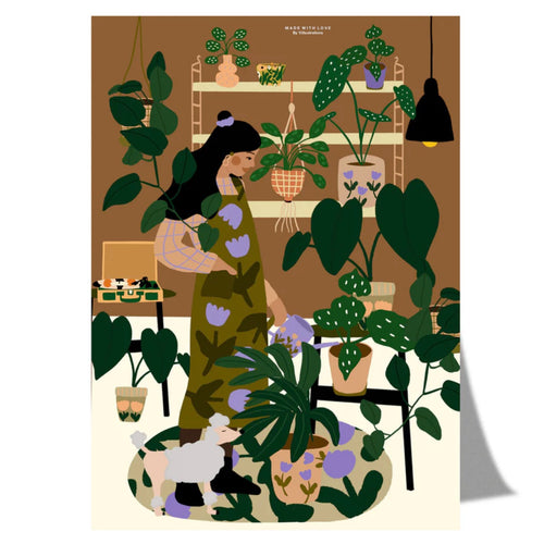 A4 Print - Cozy Plants