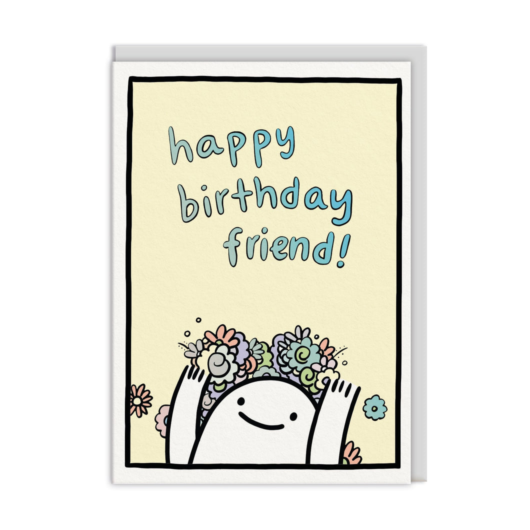 Grußkarte - Birthday Friend