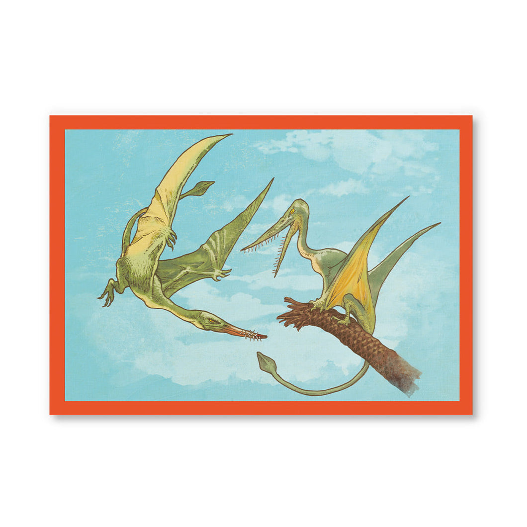 Postkarte - Ptereodactyl