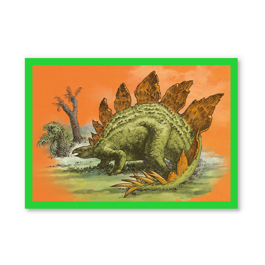 Postkarte - Stegosaurus
