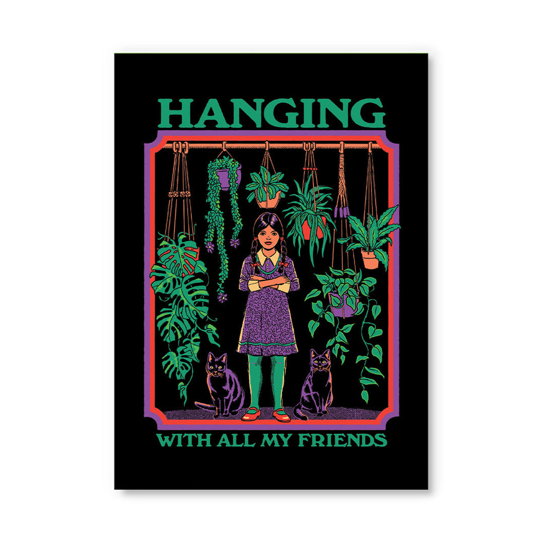 Postkarte - Hanging With Friends