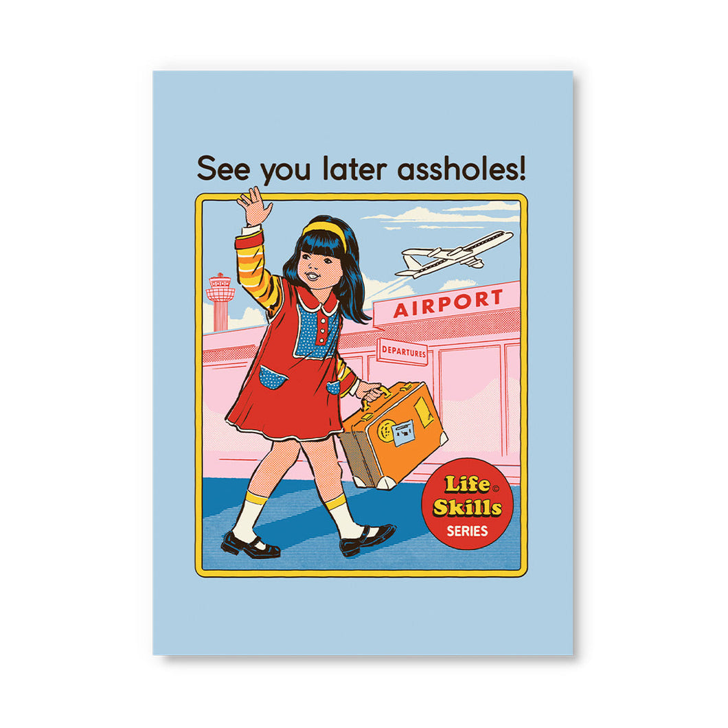 Postkarte - See You Later