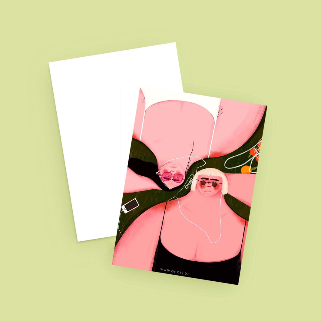 Postkarte - Summer