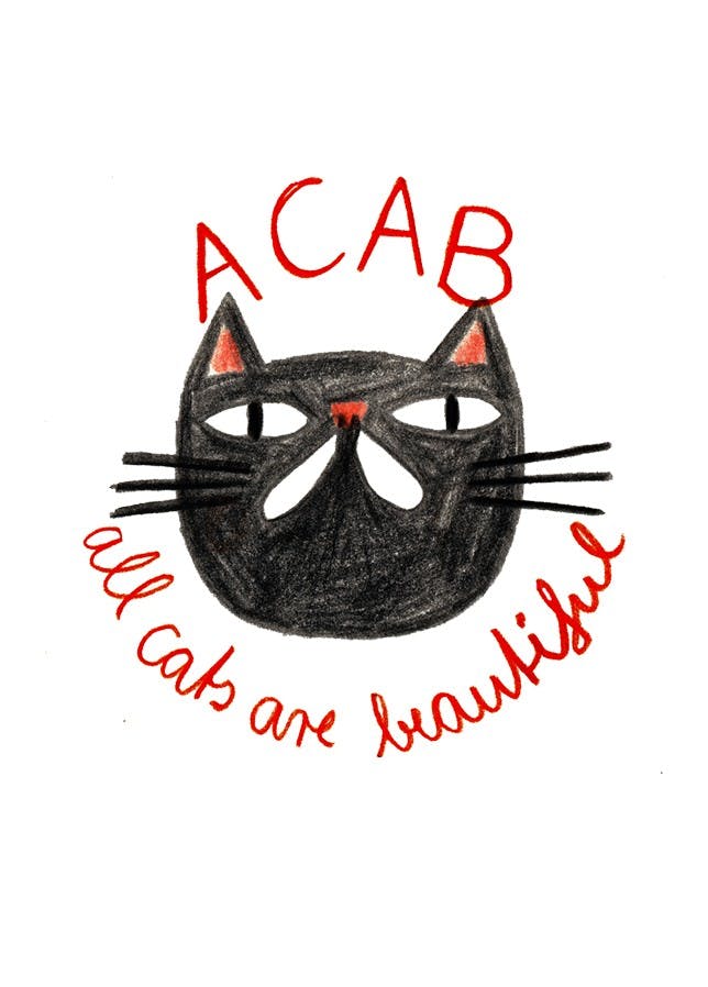 Postkarte - ACAB