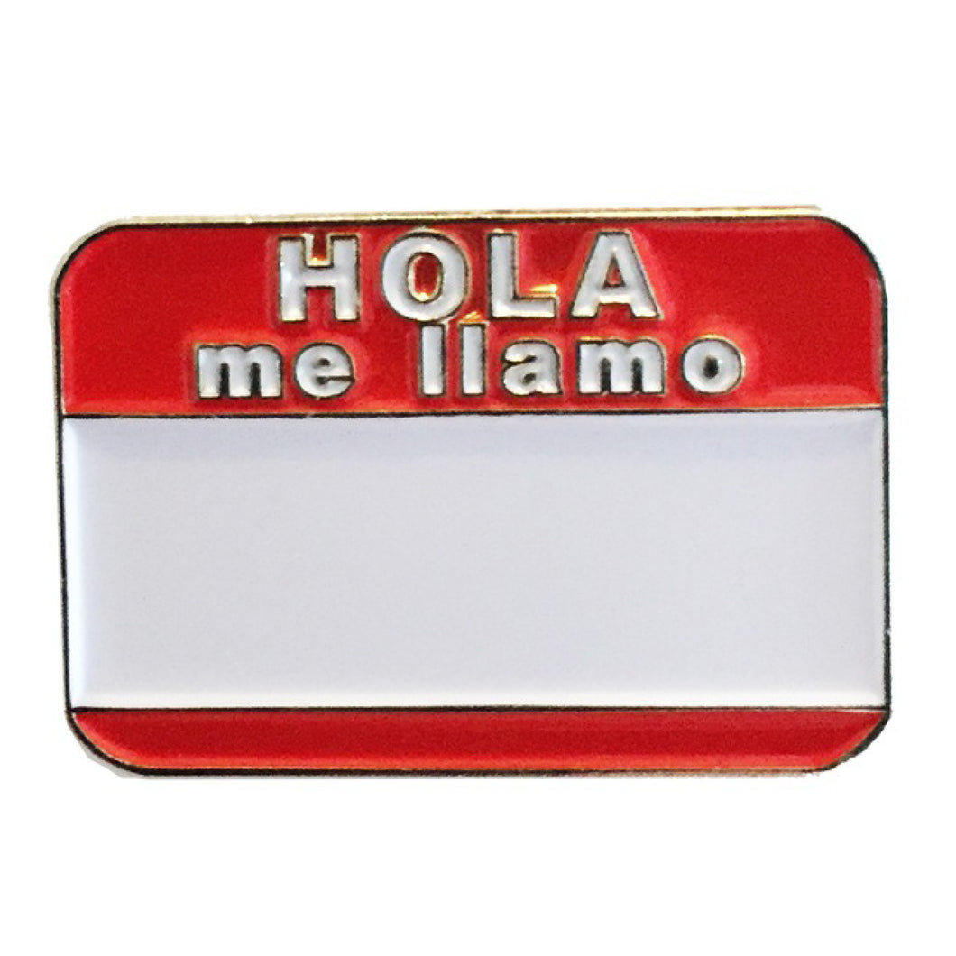 Pin - Hola Me Llamo