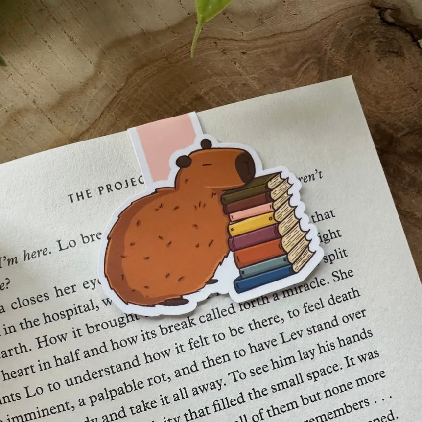 Magnetisches Lesezeichen - Capybara