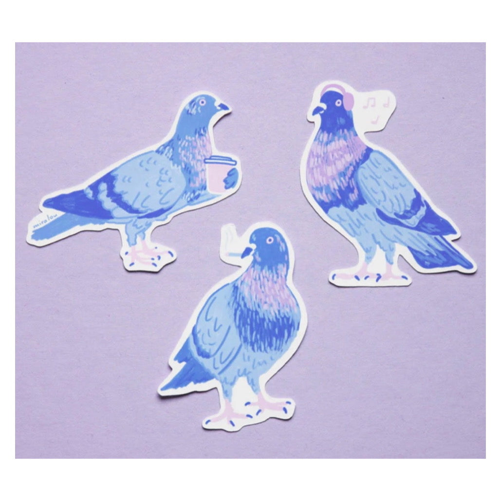 Sticker - Tauben