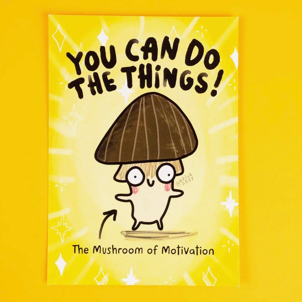 Postkarte - You Can Do The Things