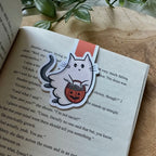 Magnetisches Lesezeichen - Geisterkatze