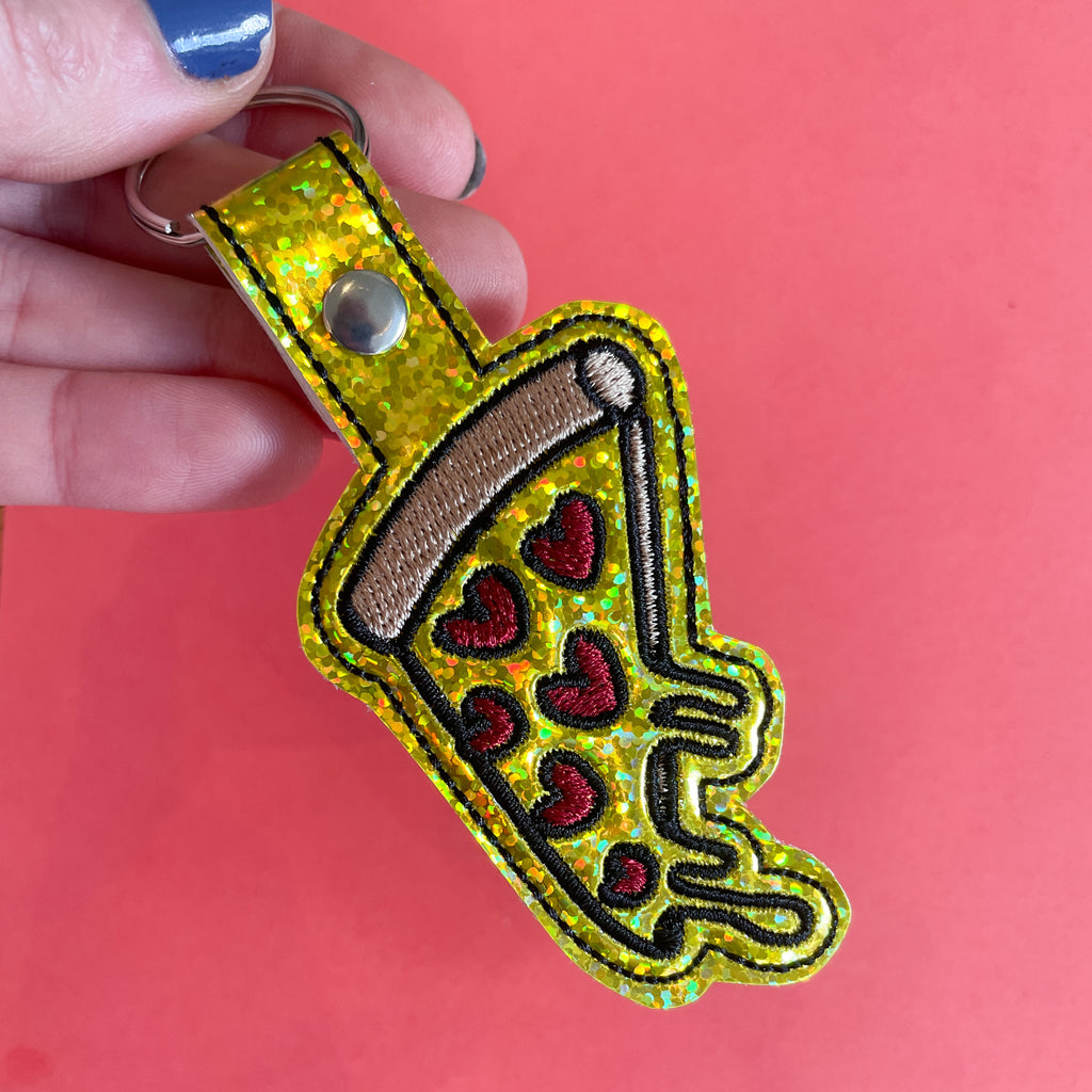 Schlüsselanhänger - Pizza
