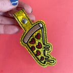 Schlüsselanhänger - Pizza
