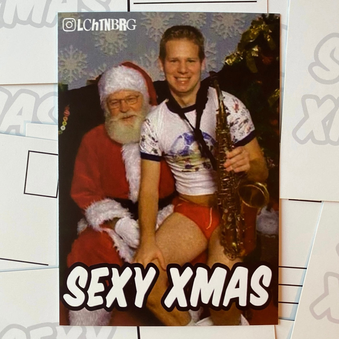 Postkarte - Sexy Xmas