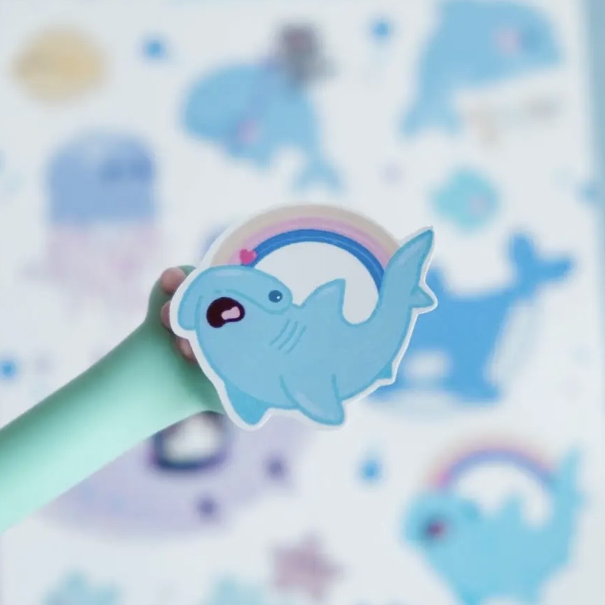 Stickerbogen - Kawaii Ocean