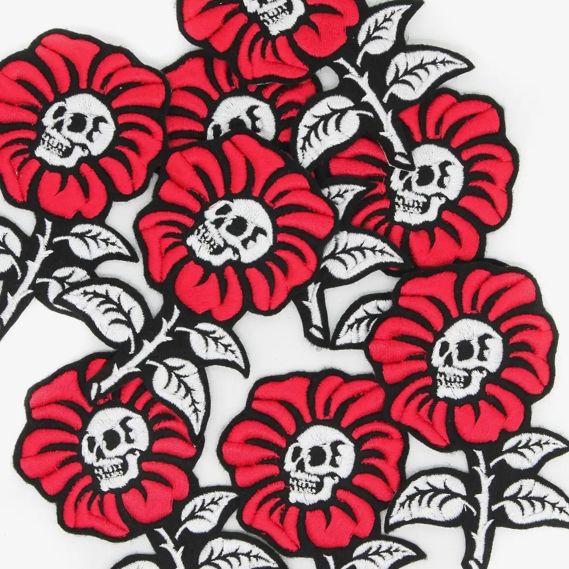 Patch - Skull Flower
