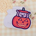 Sticker - Cat in a Pumpkin
