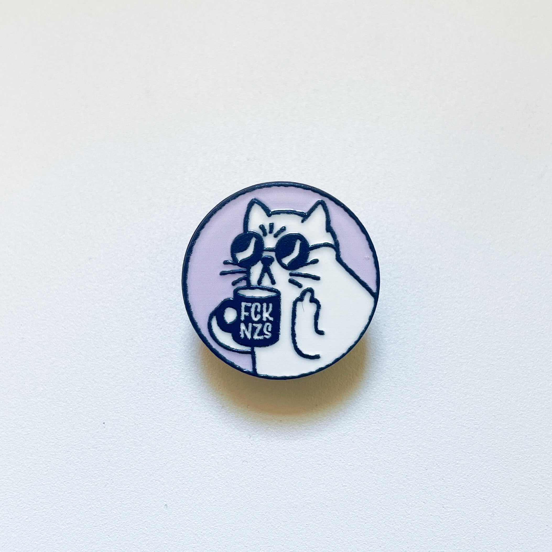 Pin - FCK NZS Cat
