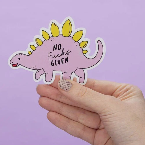 Sticker - No Fucks Given (Dinosaur)