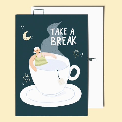 Postkarte - Take a Break