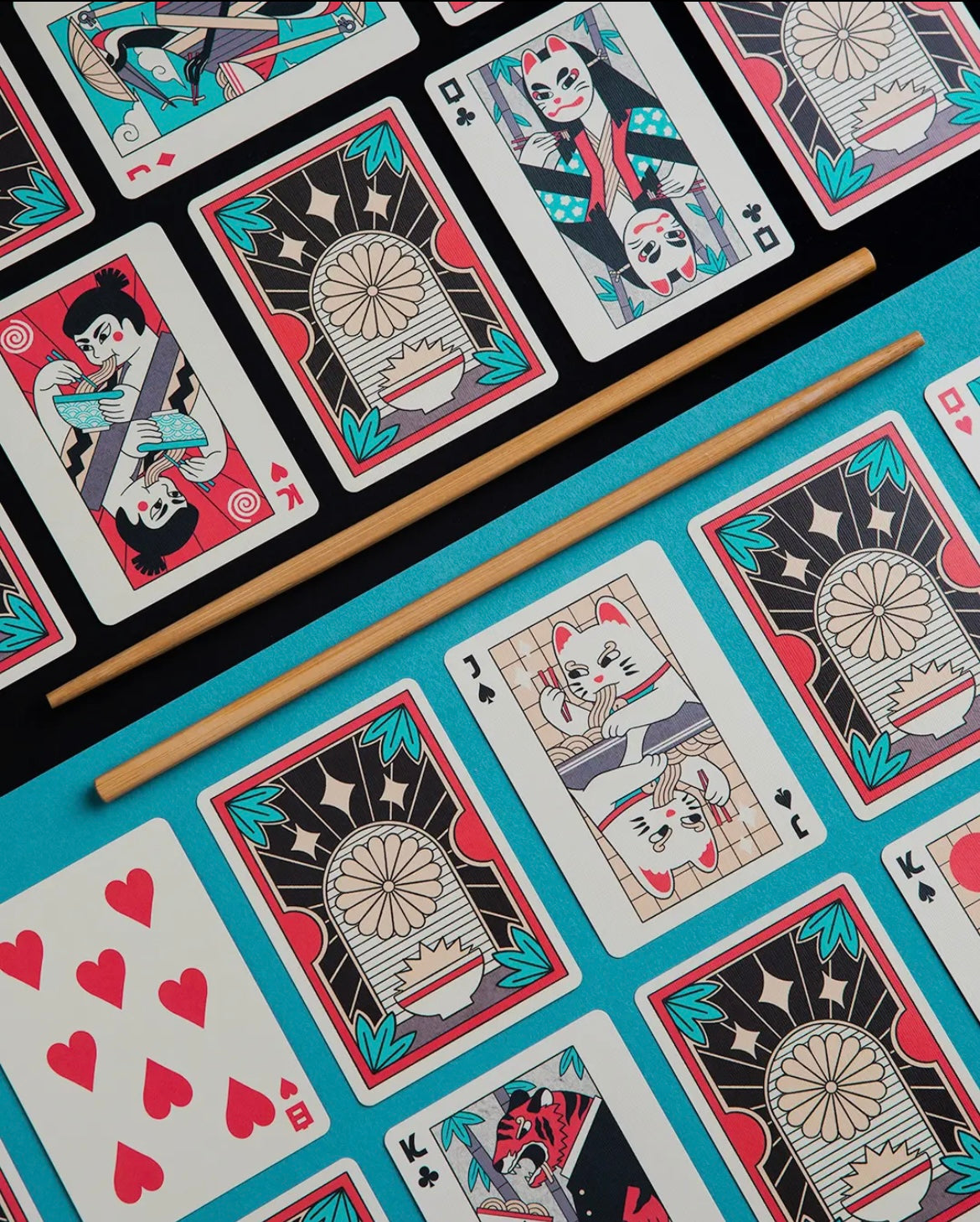 Spielkarten - Ramen Heads