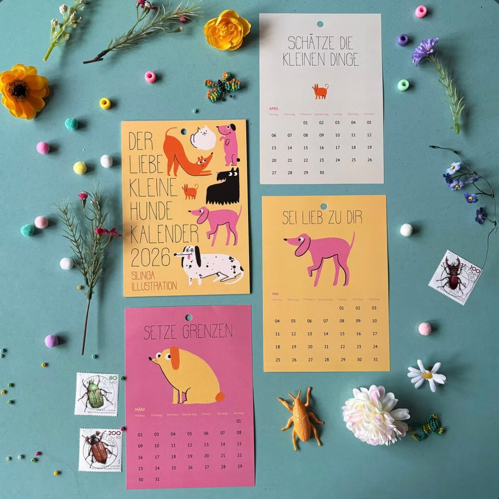 Der Liebe Kleine Hunde Kalender 2026