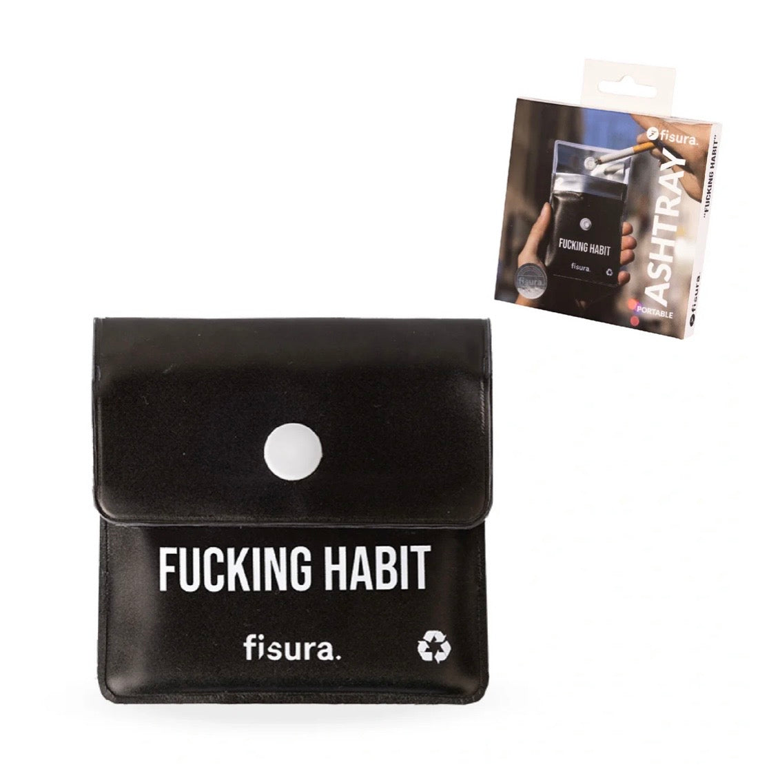 Taschen-Aschenbecher - Fucking Habit
