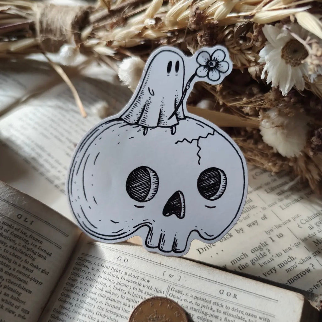 Sticker - Skull Ghost