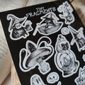 Stickerbogen - Tiny Fragments