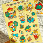 Stickerbogen - Hobbies