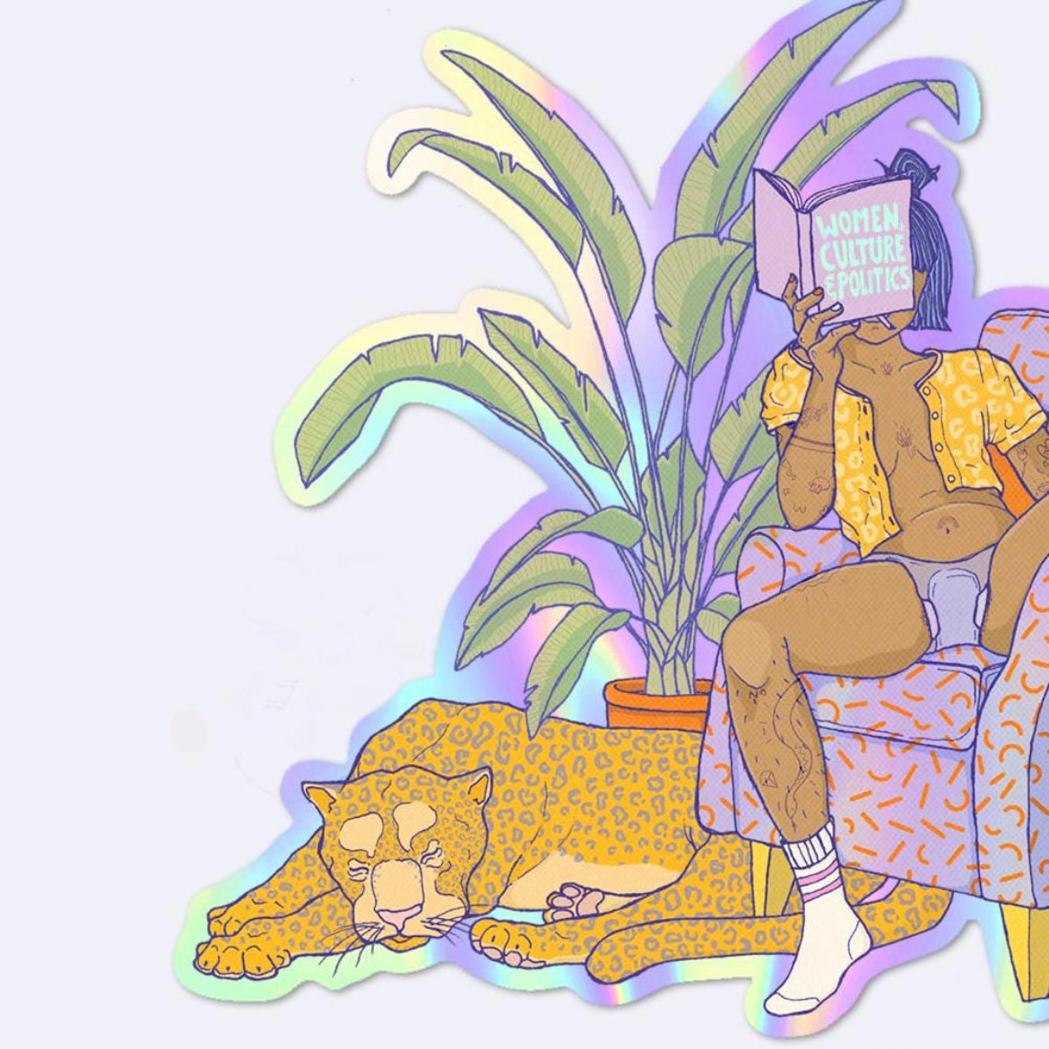 Sticker - Women, Culture & Politics (holographisch)