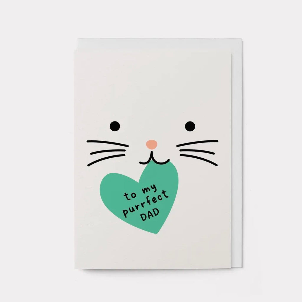 Grußkarte - To My Purrfect Dad