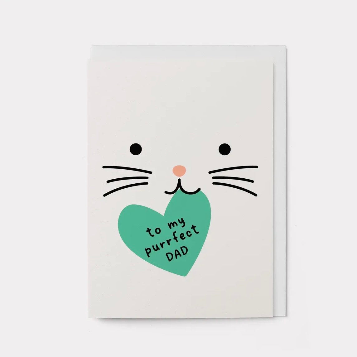 Grußkarte - To My Purrfect Dad