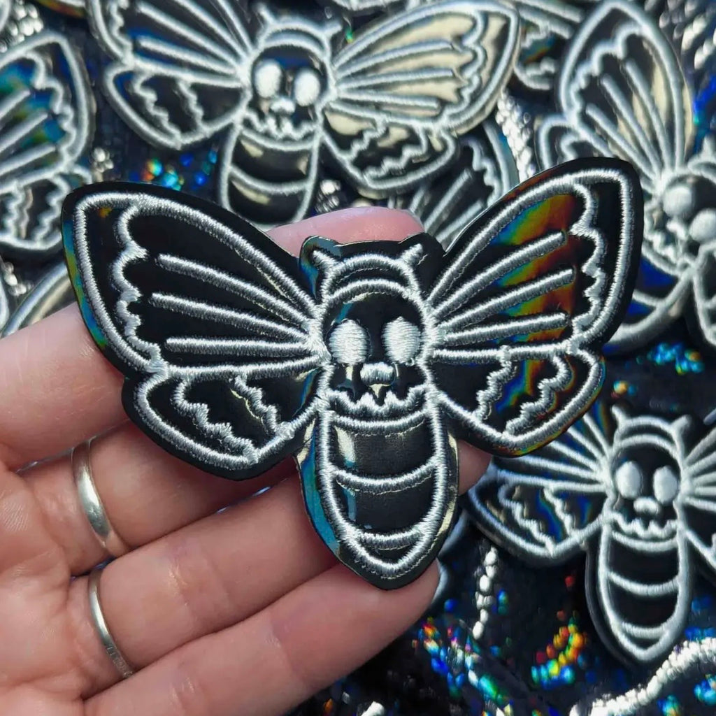 Patch - Moth - black