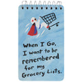 Spiralblock - Grocery Lists