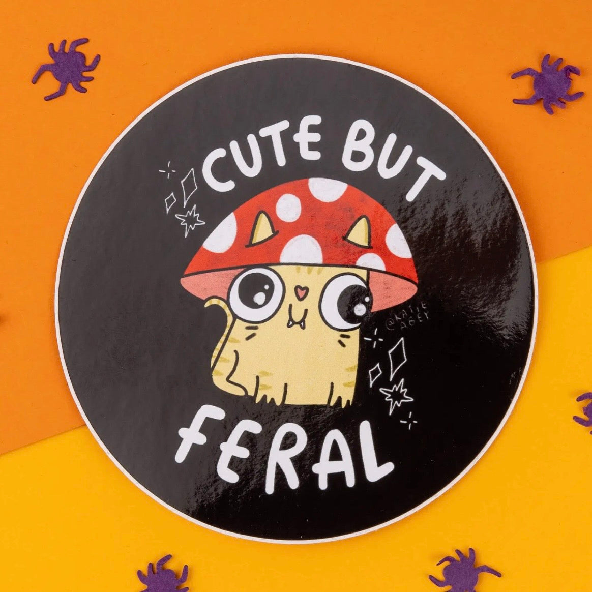 Sticker - Cute But Feral