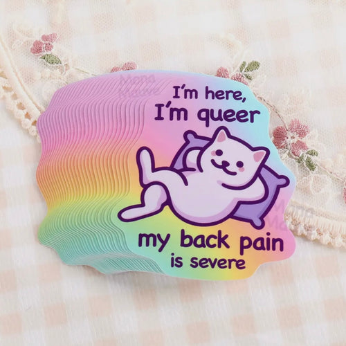 Sticker - I‘m here, I‘m queer