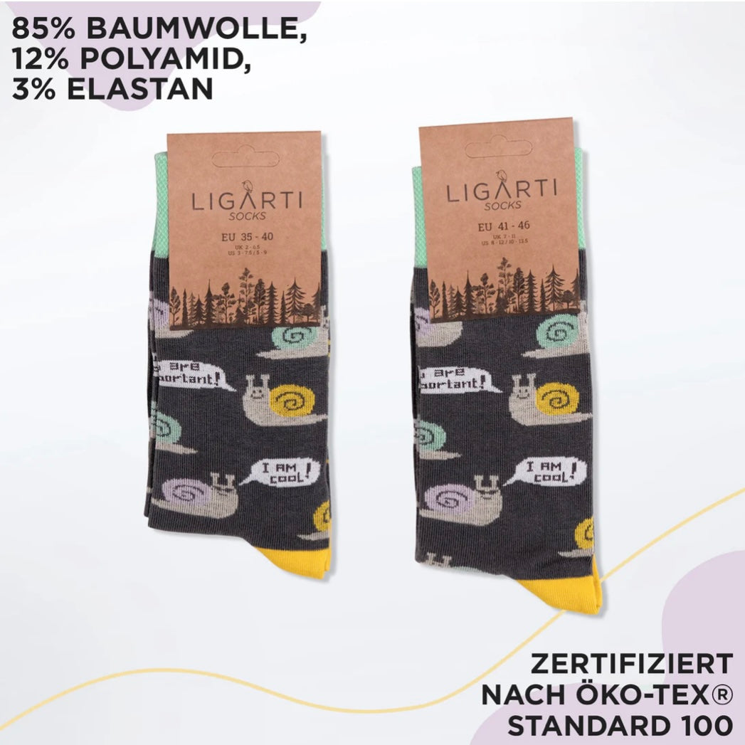Socken - Schneckenschar