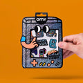 Stickerbogen - Big Game Boy
