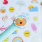 Stickerbogen - Summer Party