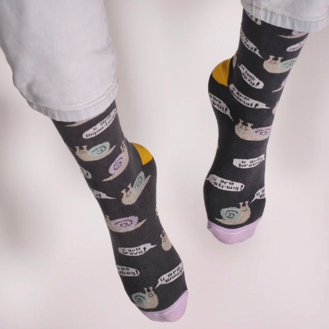 Socken - Schneckenschar
