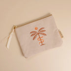 Besticke Cordtasche S - Beige