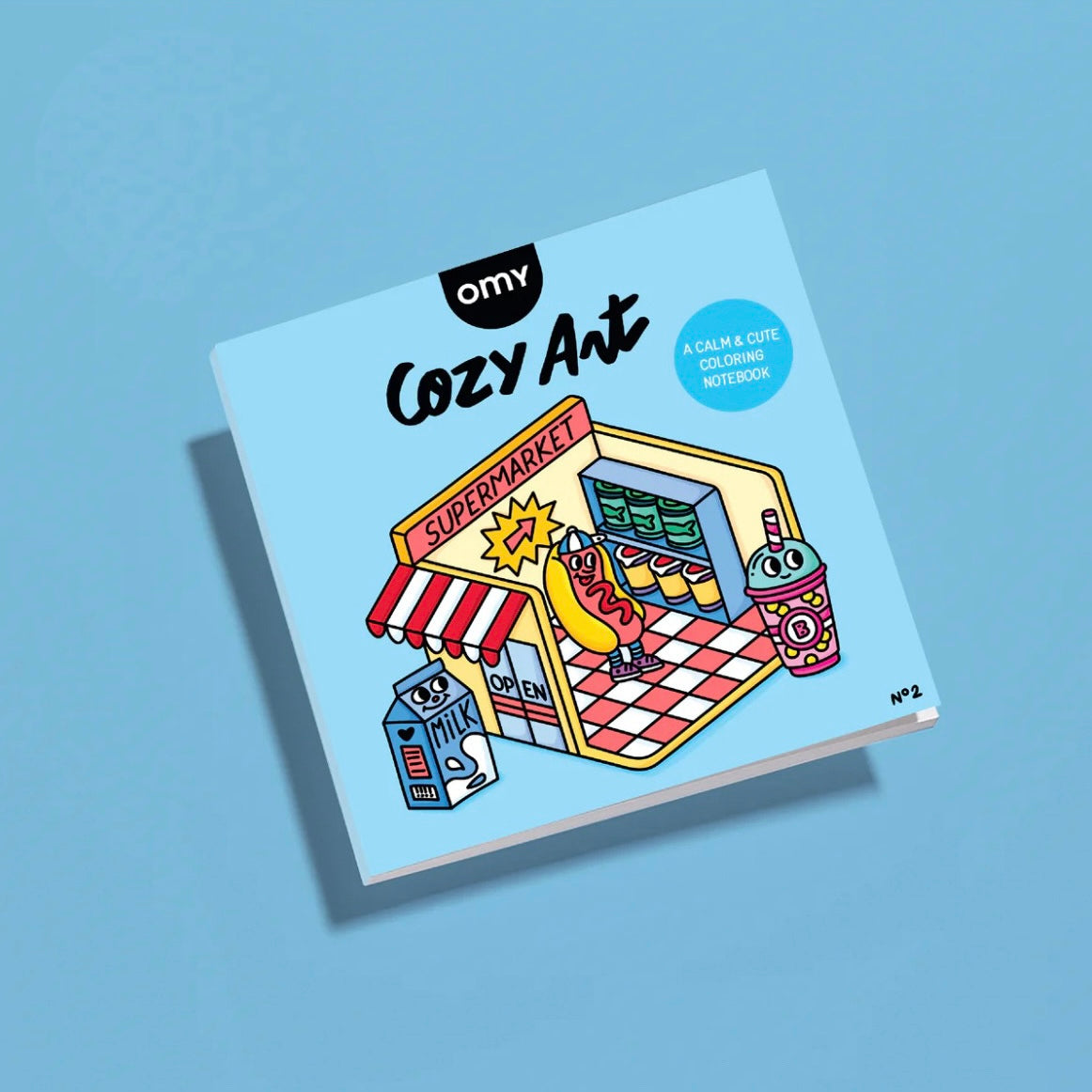 Ausmalbuch - Supermarket