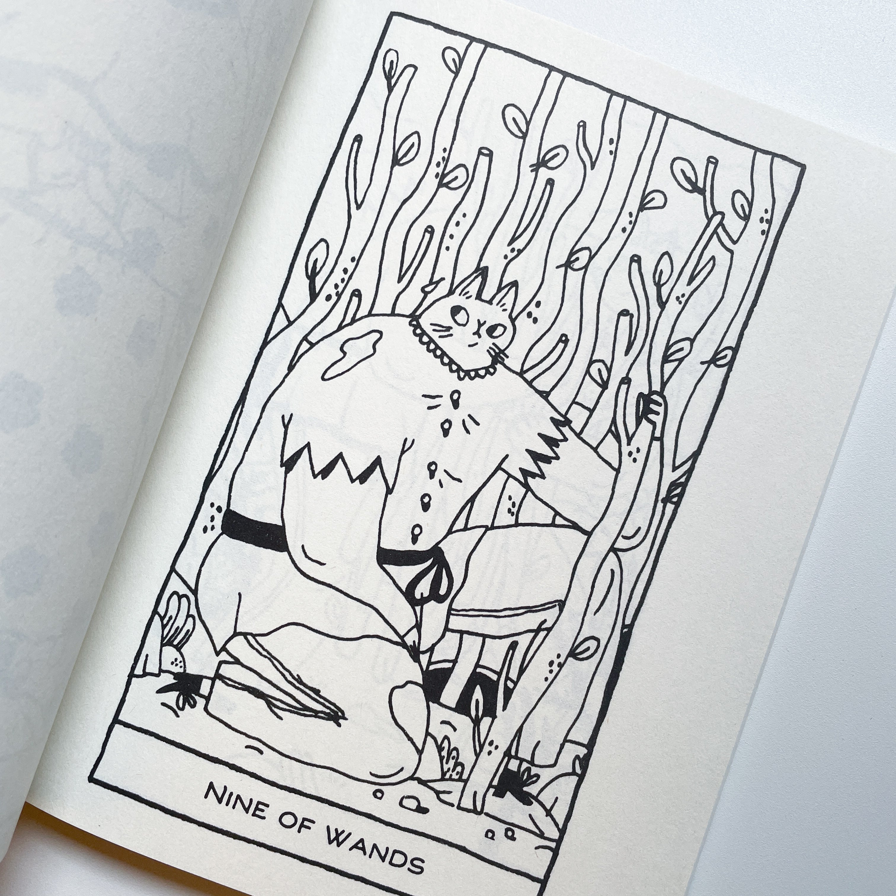 Ausmalbuch - Magickal Cats Tarot