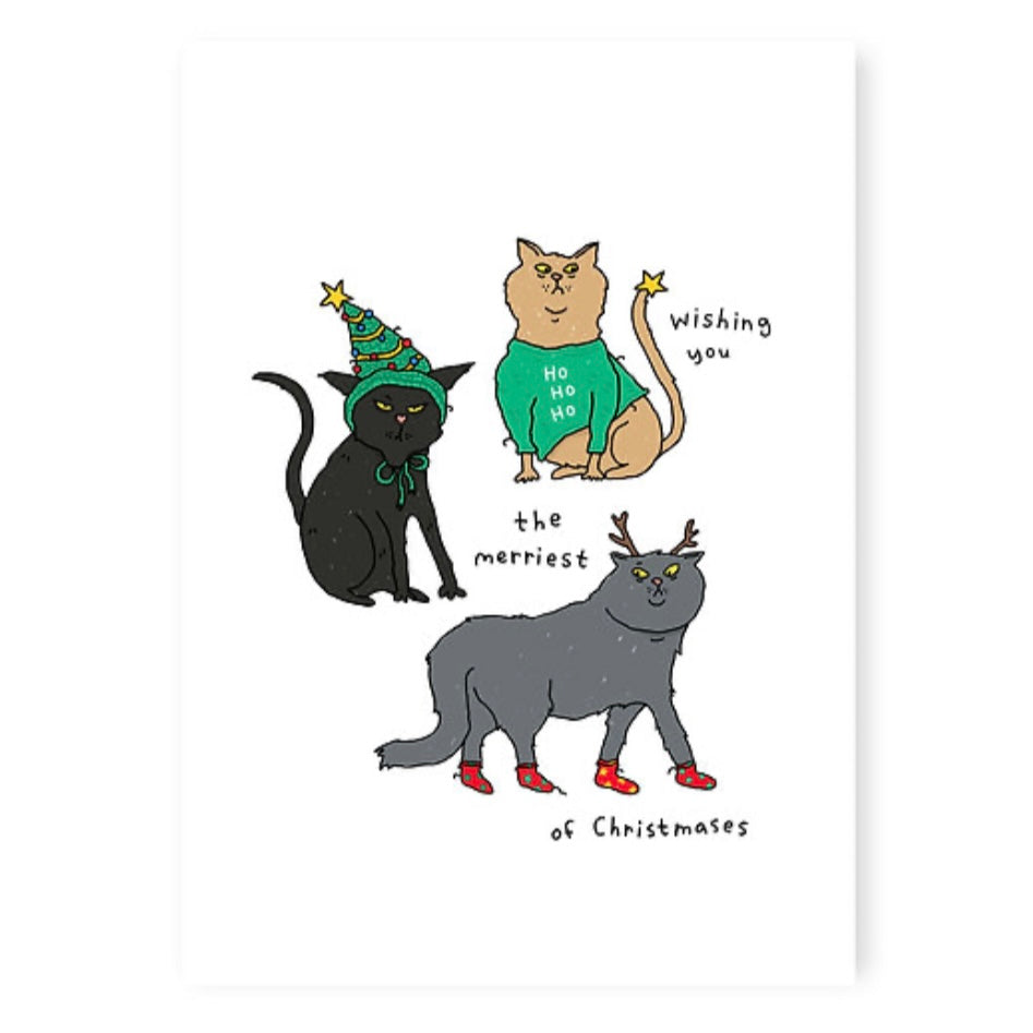 Grußkarte - The Merriest Of Christmas