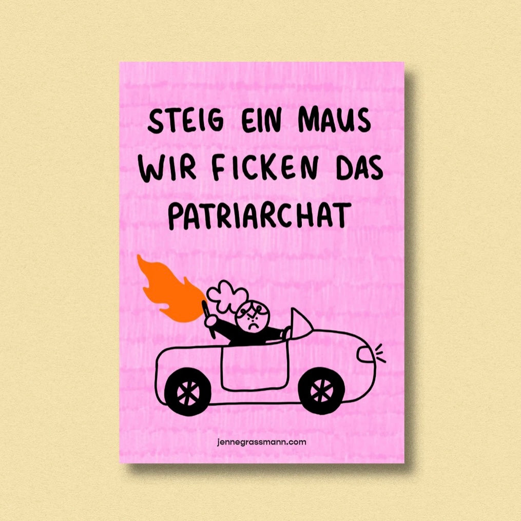 Sticker - Steig Ein Maus