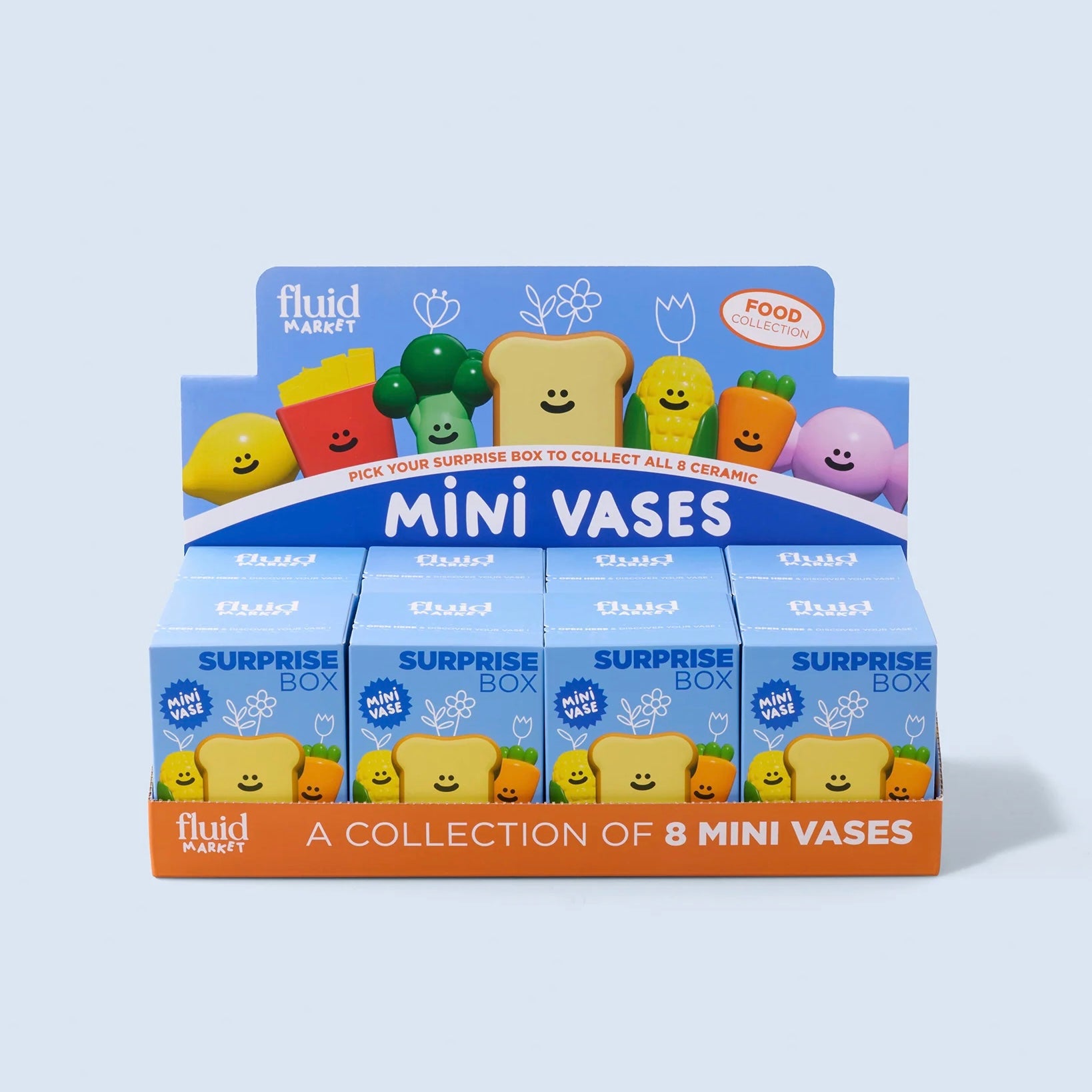 Mini Vase Blind Box - Food