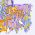 Sticker - Women, Culture & Politics (holographisch)