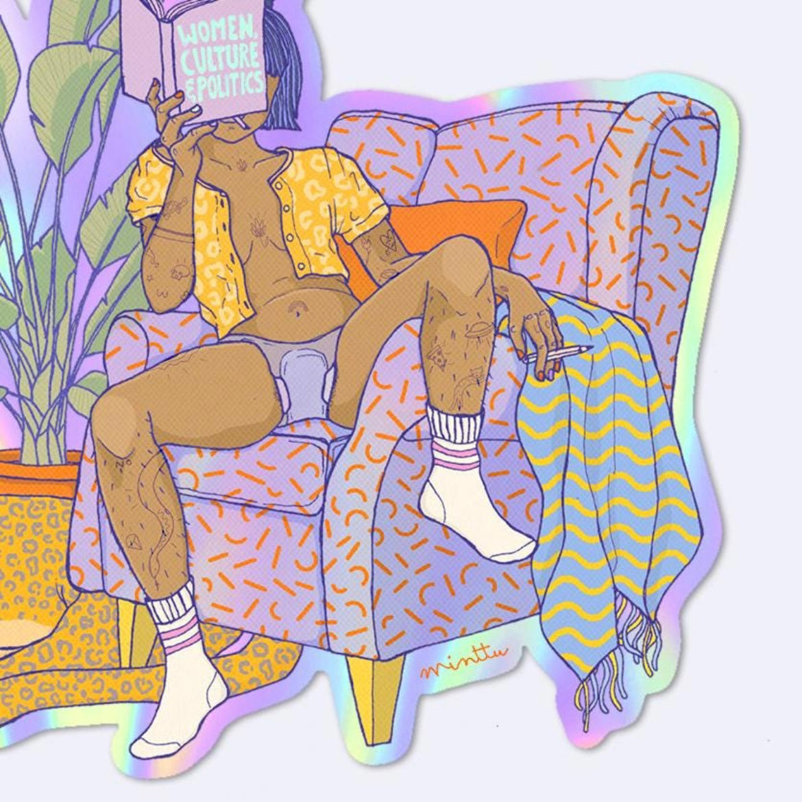 Sticker - Women, Culture & Politics (holographisch)