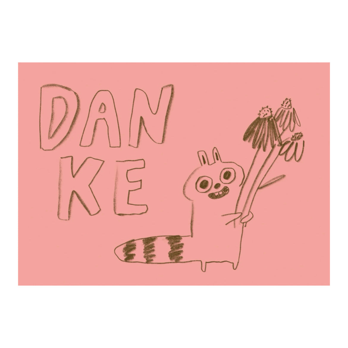 Postkarte - DANKE